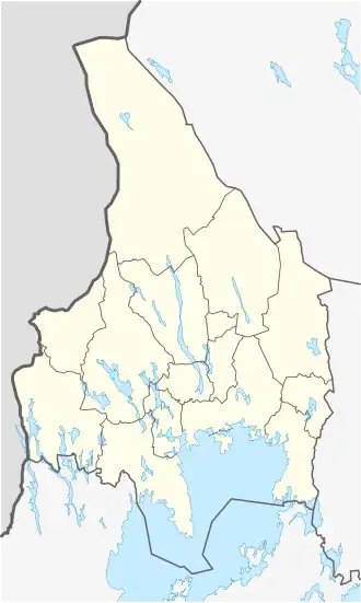 Voir sur la carte administrative du comté de Värmland