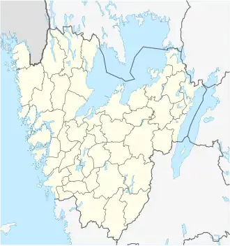 Voir sur la carte administrative du comté de Västra Götaland