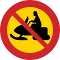 Interdiction des motoneiges