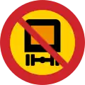Interdiction des véhicules transportant des marchandises dangereuses