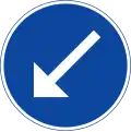 Passer à gauche