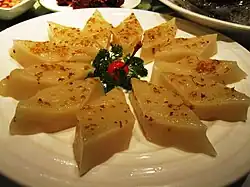 桂花糕, Gâteau de riz glutineux parfumé à l’infusion d’osmanthe