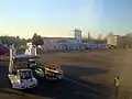 Employés au sol de Swissport, gestionnaire de la plate-forme et tour de contrôle.