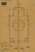 Plan des combles