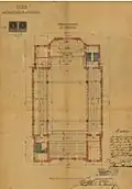 Plan du 1er étage