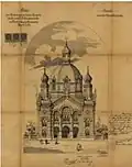 Vue de la façade principale