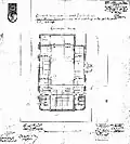 Plan des galeries au 1re étage