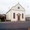 Synagogue endommagée, reconstruite à l'identiqueForbach, par Jean-Bernard Lang, page réalisée avec le concours de Pascal Faustini