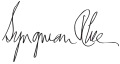 Signature de Syngman Rhee이승만