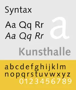 Syntax.