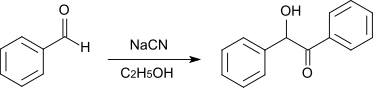 synthèse de la benzoïne