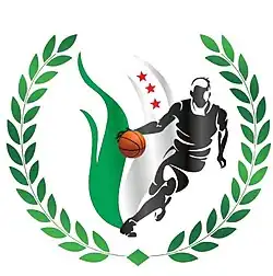 alt=Écusson de l' Équipe de Syrie