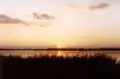 Blick über den Dammschen See auf Stettin