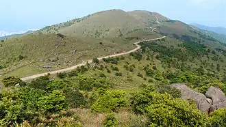 Vue sur Sze Fong Shan.