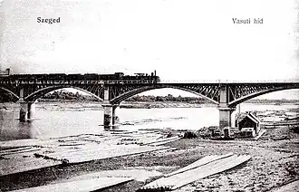 Image illustrative de l’article Szegedi vasúti Tisza-híd