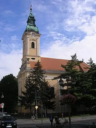 L'église de la Translation-des-Reliques-de-Saint-Nicolas de Szeged