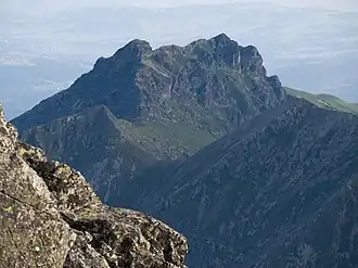 Vue du Široká.