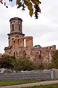 Ruine de l'église protestante (vieux château).