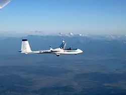 Vue du planeur