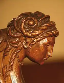 Sculpture en bois.