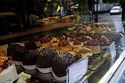 Têtes au chocolat.