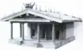 Reconstitution de temple étrusque.