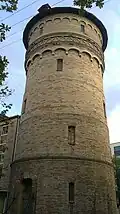 L'ancien château d'eau, rue Tõnismägi.
