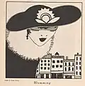 Illustration "Slumming" pour The Masses, avril 1916.