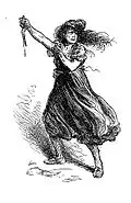 Mme Defarge ou La Vengeance, par Fred Barnard.