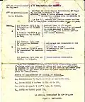 Verso de l'ordre d'attaque