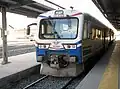 Autorail FIAT ALn 663 / TCDD MT 5721 des chemins de fer turcs TCDD en gare de Kars (2013)