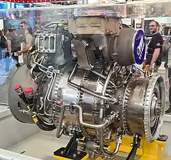Vue du moteur.