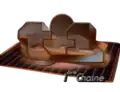 Logo avec l'indicatif 1ère Chaîne, diffusé à l'antenne de 1983 à 1984.