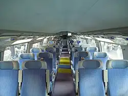 Intérieur d'une 2e classe (étage supérieur).