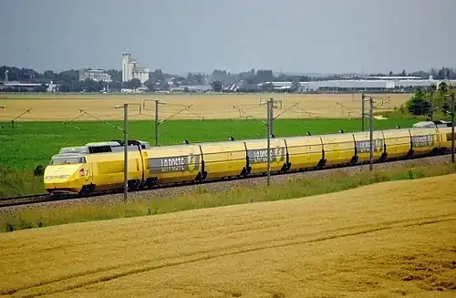 TGV postal français.