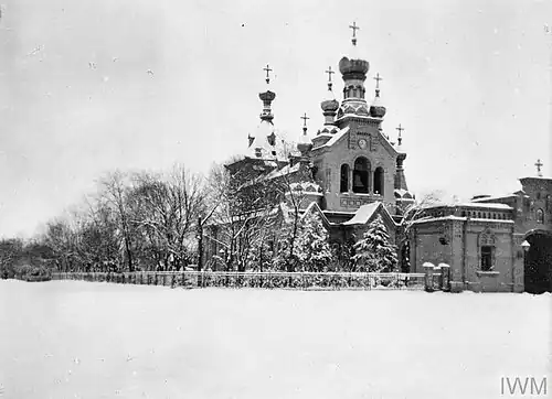 L'église de la garnison russe