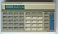 La TI-30 Galaxy, une version oblongue typique de la vogue du milieu des années 1980 (comparer à la HP-10C par exemple)