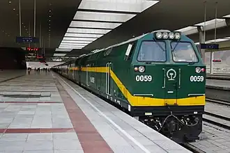 Train à quai