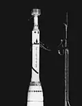 TIROS-2 sur son lanceur Delta