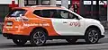La même livrée sur une voiture de service