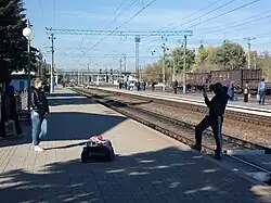 Un quai.