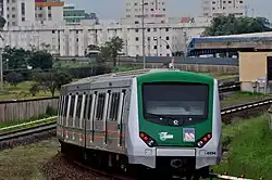 Nouveau train du Métro du District Fédéral.