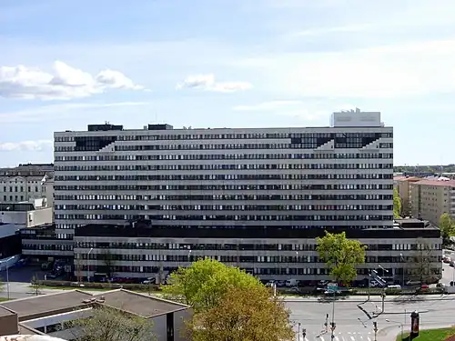 L'hôpital universitaire.