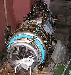 Vue du moteur.