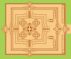 Plan du Ta Keo.