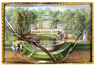 Les jardins.