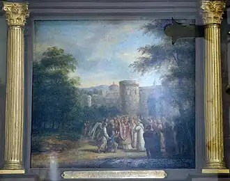 Détail du tabernacle.