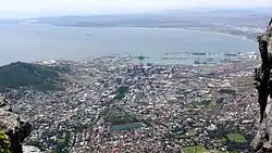 Vue de la Baie de la Table