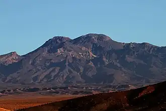Vue du volcan.