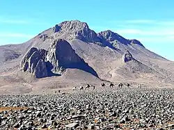 Le mont Tahat.